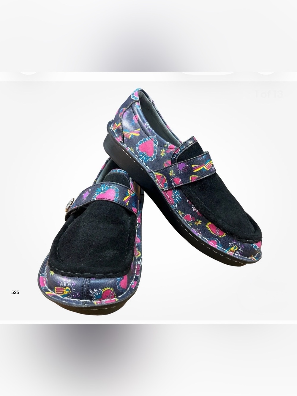 *NWOT* Alegria Marie Frida Heart Clog Shoes